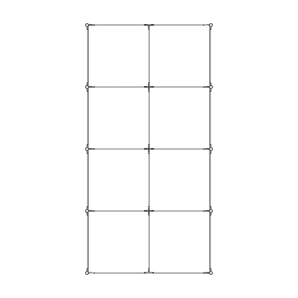 Frame For A 8 X 2 Meter Shed - Standard Mechanical Component_90_0_degree_snapshot