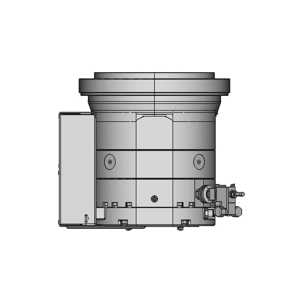 Edwards Next730D Turbo Vacuum Pump - Standard Mechanical Component_0_270_degree_snapshot