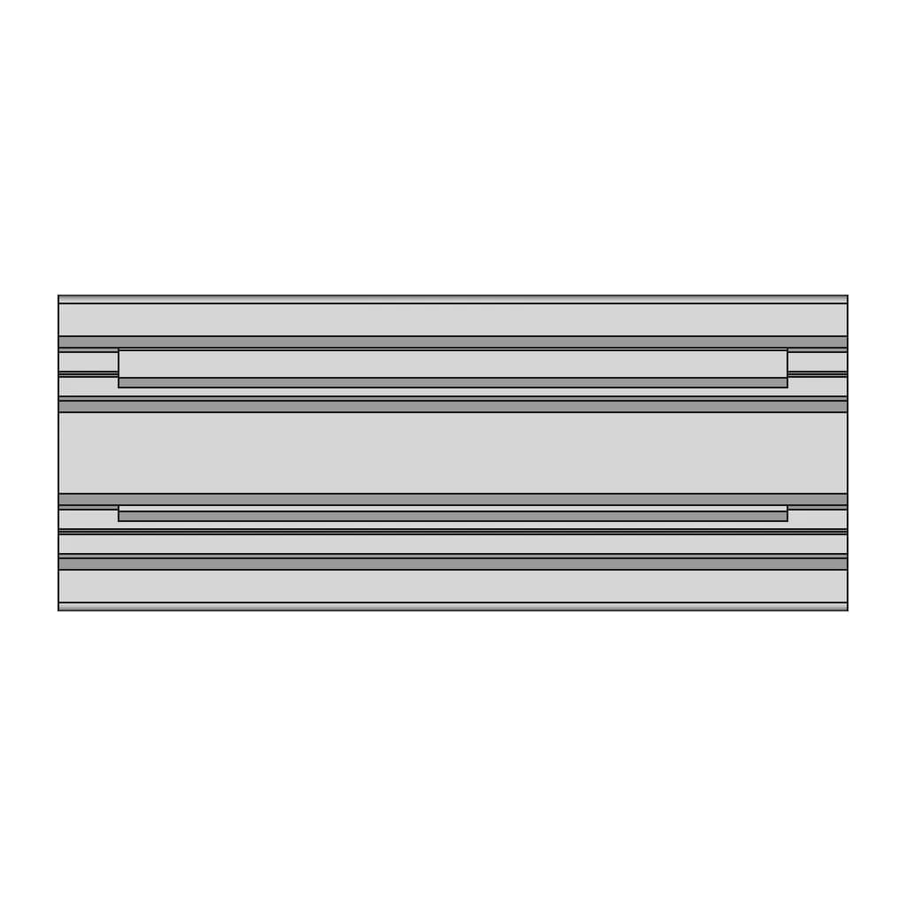 Pf20-15 - Perfil 4040 V-Slot | High-Quality CAD Model_0_90_degree_snapshot