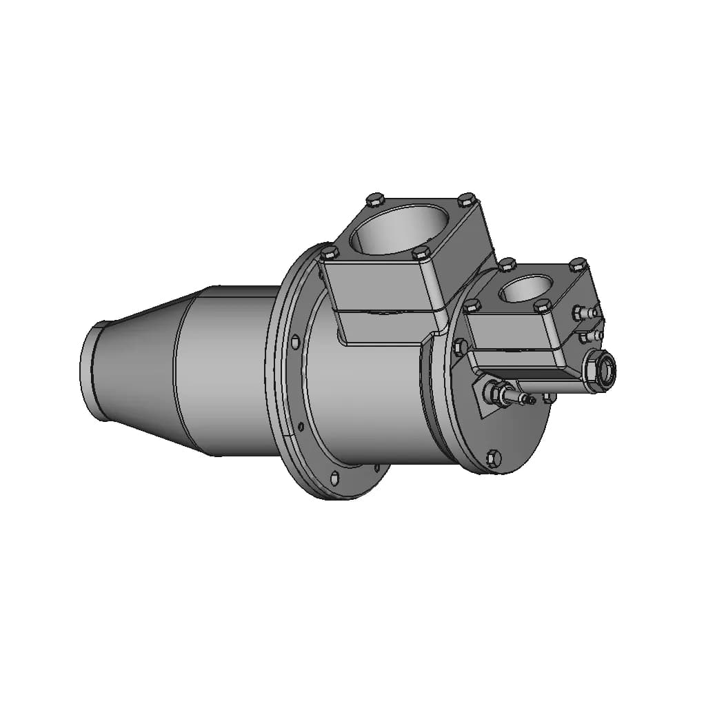 Burner Eclipse Thermjet 0100 | 3D Engineering Design File_60_30_degree_snapshot