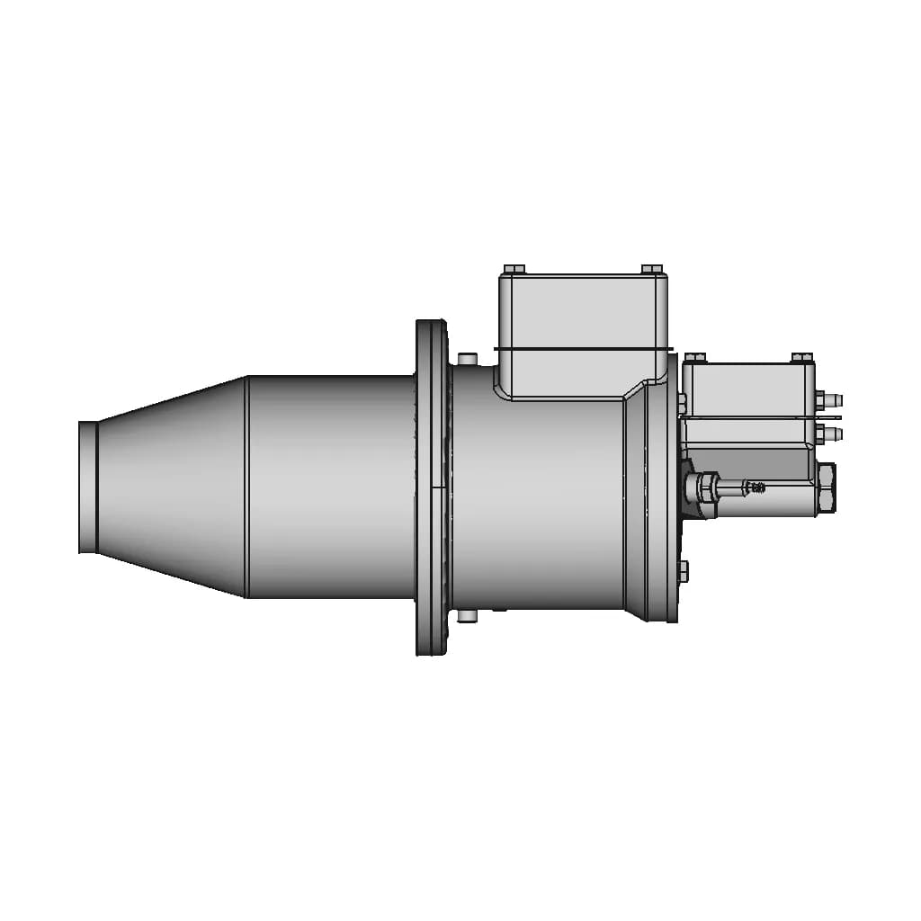 Burner Eclipse Thermjet 0100 | 3D Engineering Design File_90_0_degree_snapshot