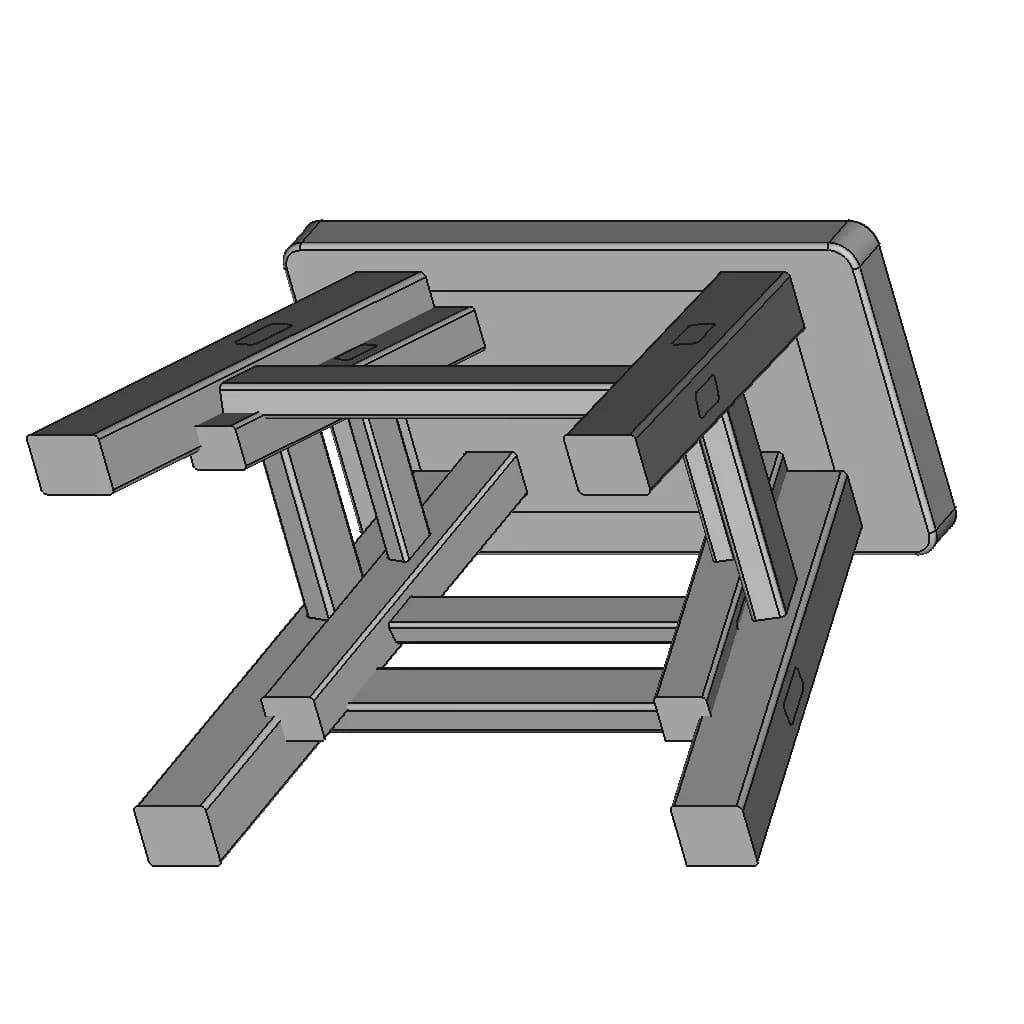 Wood Chair - Standard Mechanical Component_60_30_degree_snapshot