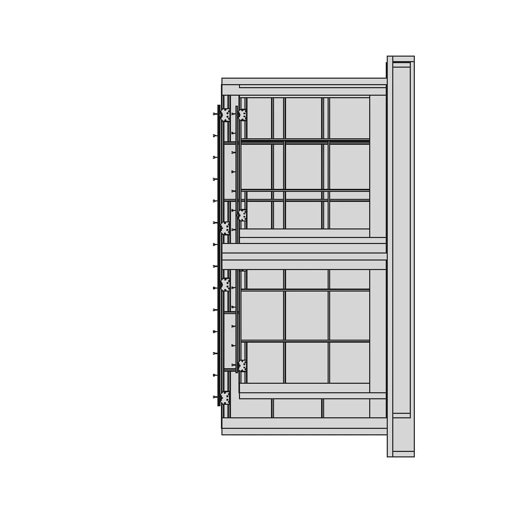 Portão De Acesso - Downloadable CAD Representation_0_270_degree_snapshot