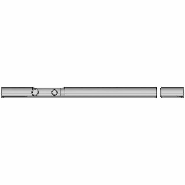 Barrel Bolt 200 Mm X 38 Mm - Downloadable CAD Representation