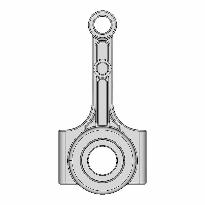 Technology Handle For The Connecting Rod | High-Quality CAD Model