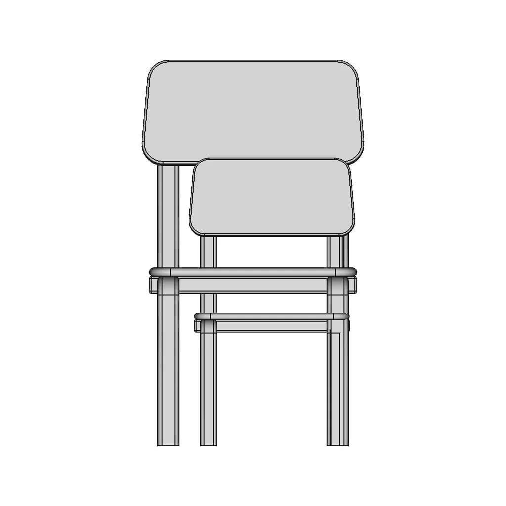 Chair - Downloadable CAD Representation_0_0_degree_snapshot