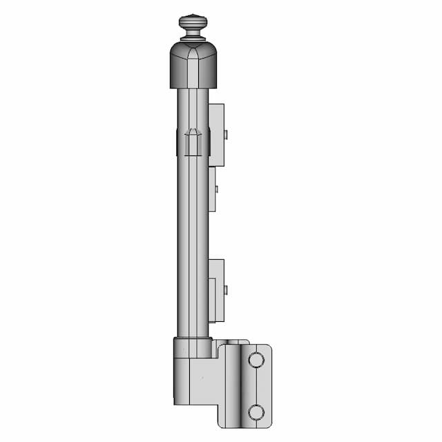 Deck & Railing Standard Rail Components | High-Quality CAD Model