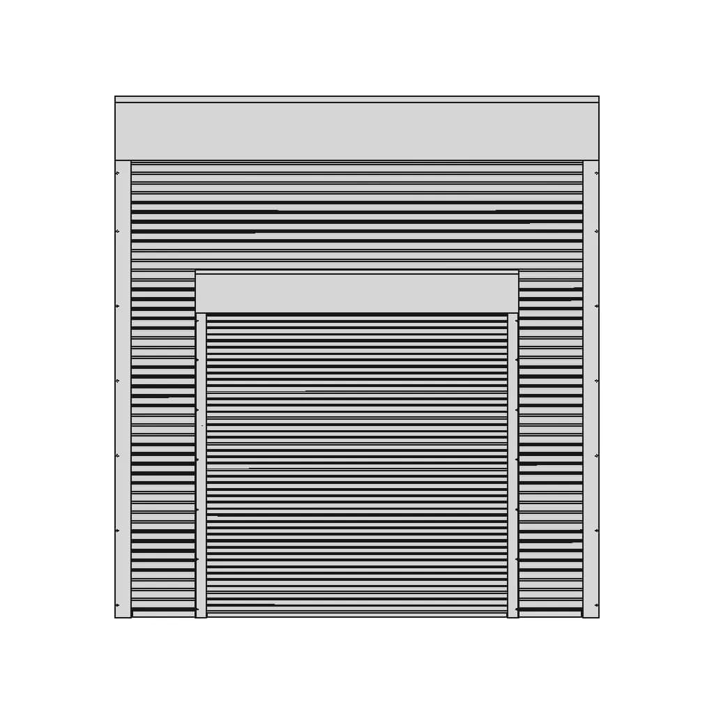 Over Head Roll Up Door | 3D Engineering Design File_0_0_degree_snapshot
