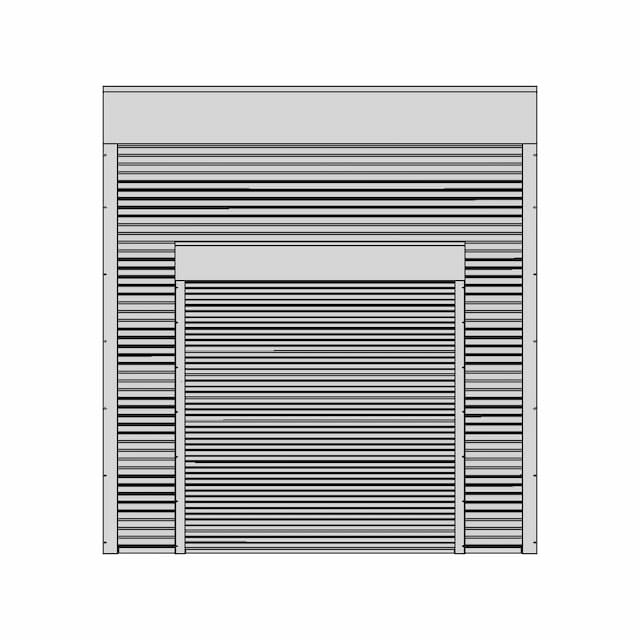 Over Head Roll Up Door | 3D Engineering Design File