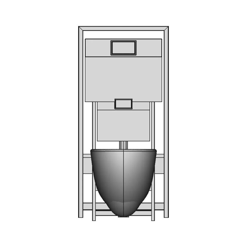 Toilet Installation - Standard Mechanical Component