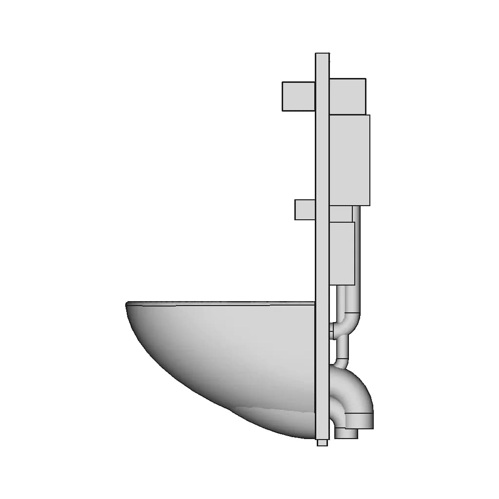 Toilet Installation - Standard Mechanical Component_0_90_degree_snapshot