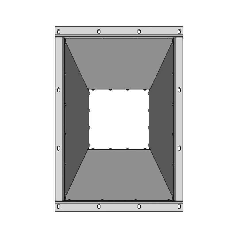 Chain Conveyor Double-Run 10'' 21M Rear Right Drive Assembly - Downloadable CAD Representation