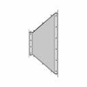 Chain Conveyor Double-Run 10'' 21M Rear Right Drive Assembly - Downloadable CAD Representation_0_270_degree_snapshot