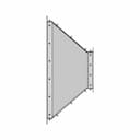 Chain Conveyor Double-Run 10'' 21M Rear Right Drive Assembly - Downloadable CAD Representation_0_90_degree_snapshot