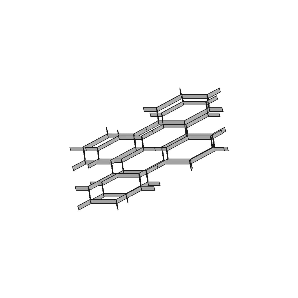 Slatted Shutter - Standard Mechanical Component_60_30_degree_snapshot