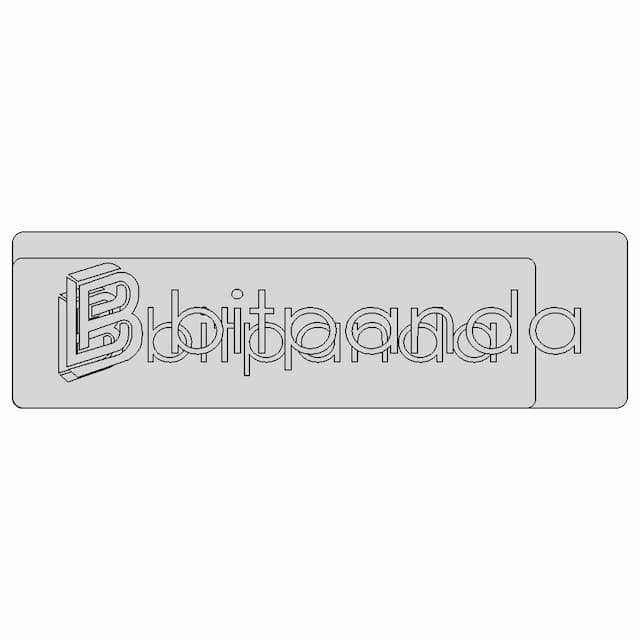 Bitpanda - Downloadable CAD Representation