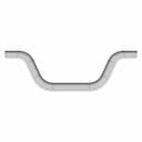 Heavy Duty Sheet Metal Hat Bracket 3Mm | High-Quality CAD Model_270_0_degree_snapshot