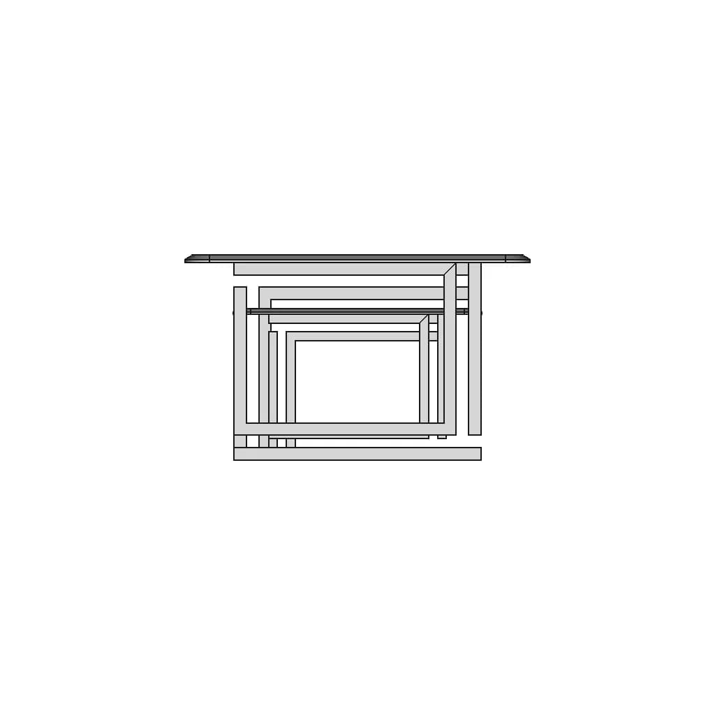 Infinity Table | 3D Engineering Design File_0_90_degree_snapshot