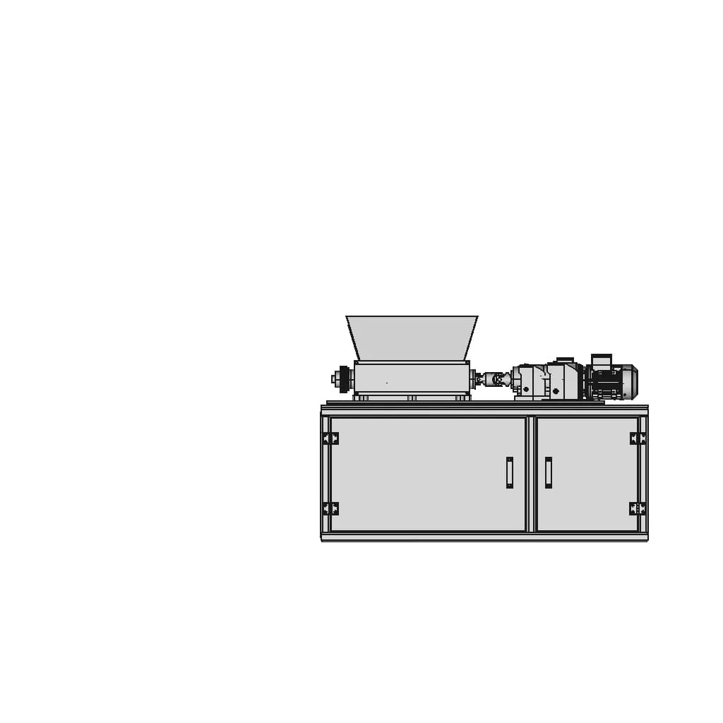 Industrial Shredder - Standard Mechanical Component_0_270_degree_snapshot