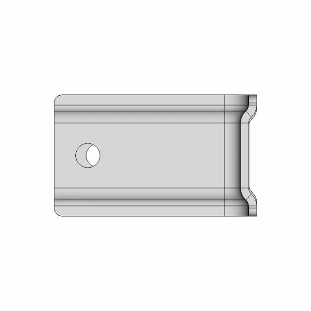 L Bracket 50X50 Flanged - Downloadable CAD Representation