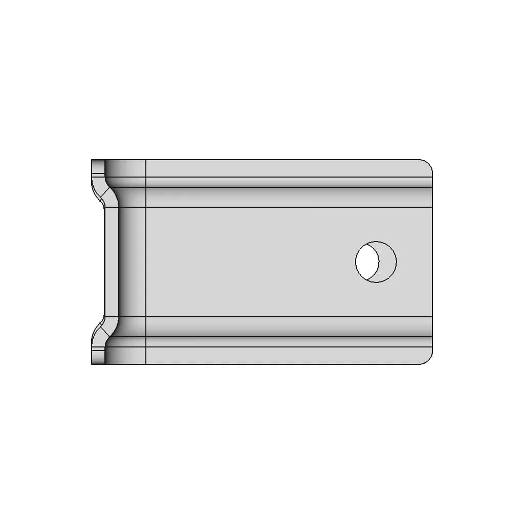 L Bracket 50X50 Flanged - Downloadable CAD Representation_0_270_degree_snapshot