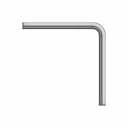 L Bracket 50X50 Flanged - Downloadable CAD Representation_270_0_degree_snapshot