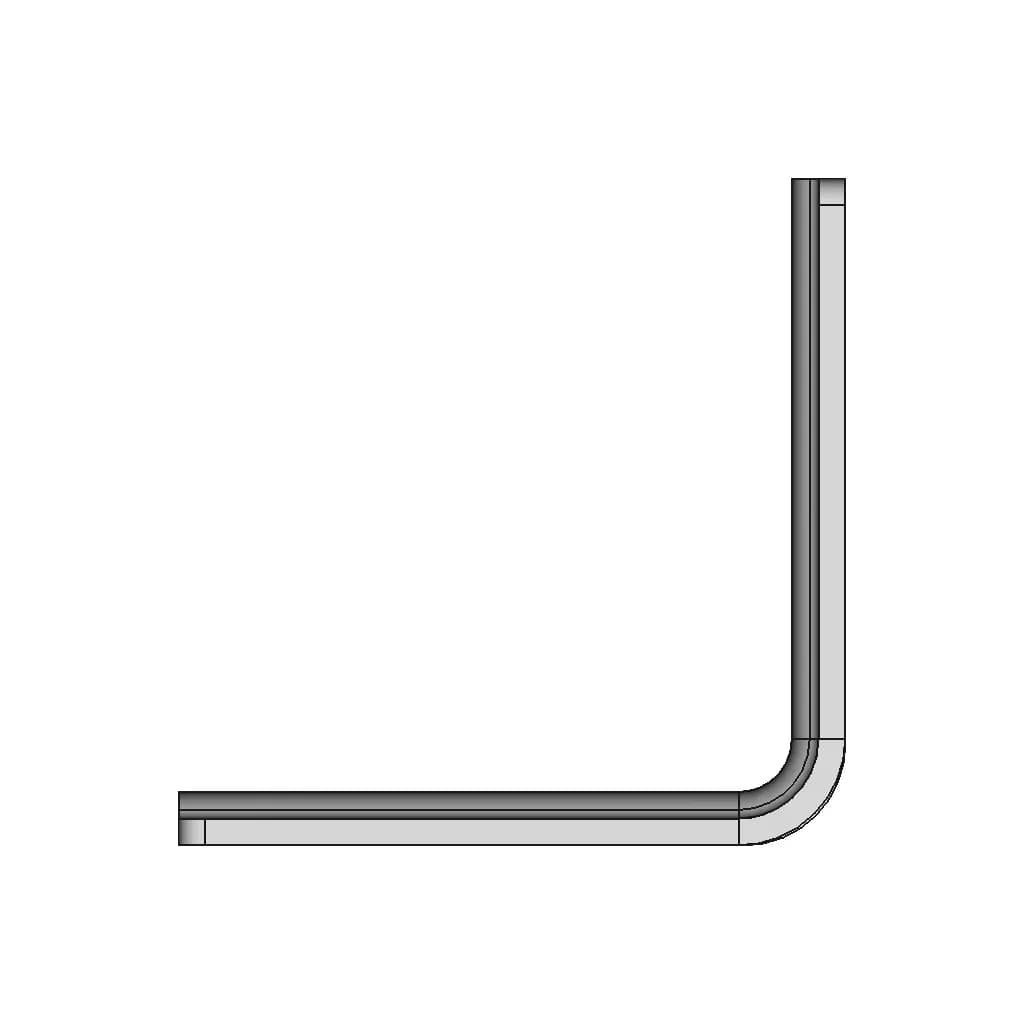L Bracket 50X50 Flanged - Downloadable CAD Representation_90_0_degree_snapshot