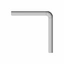 L Bracket 50X50 Collared | High-Quality CAD Model_270_0_degree_snapshot