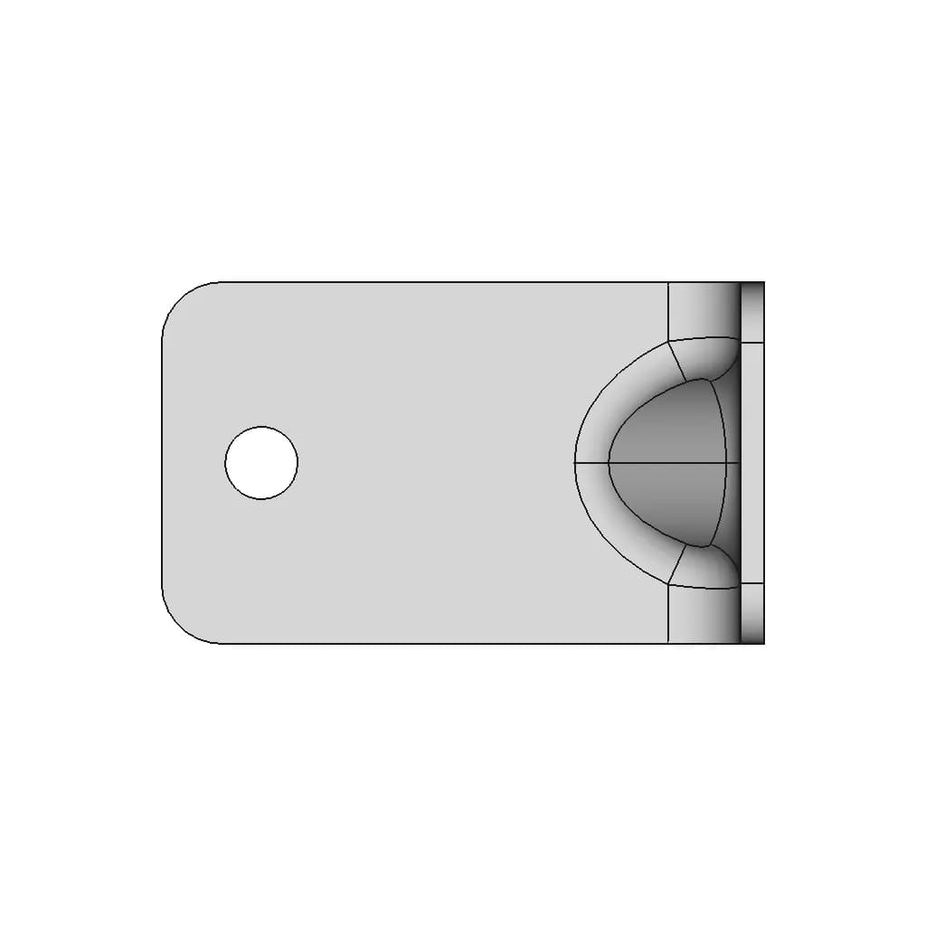 L Bracket 50X50Mm - Downloadable CAD Representation_0_0_degree_snapshot