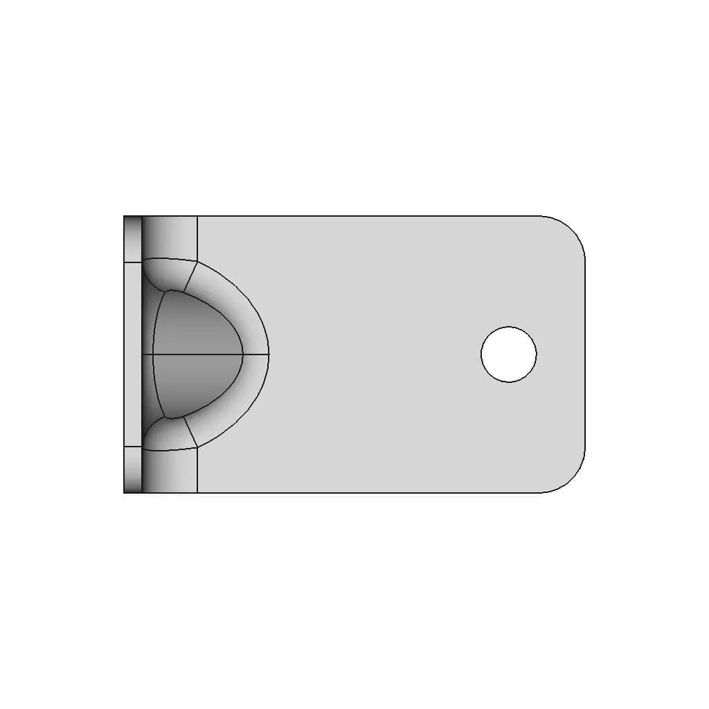 L Bracket 50X50Mm - Downloadable CAD Representation_0_270_degree_snapshot