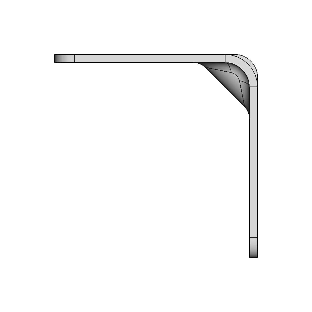 L Bracket 50X50Mm - Downloadable CAD Representation_270_0_degree_snapshot