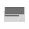 65" Flat-Panel Monitor Enclosure - Downloadable CAD Representation_90_0_degree_snapshot