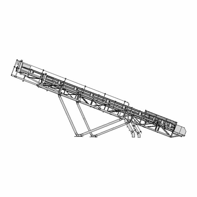 Mine Conveyor | High-Quality CAD Model
