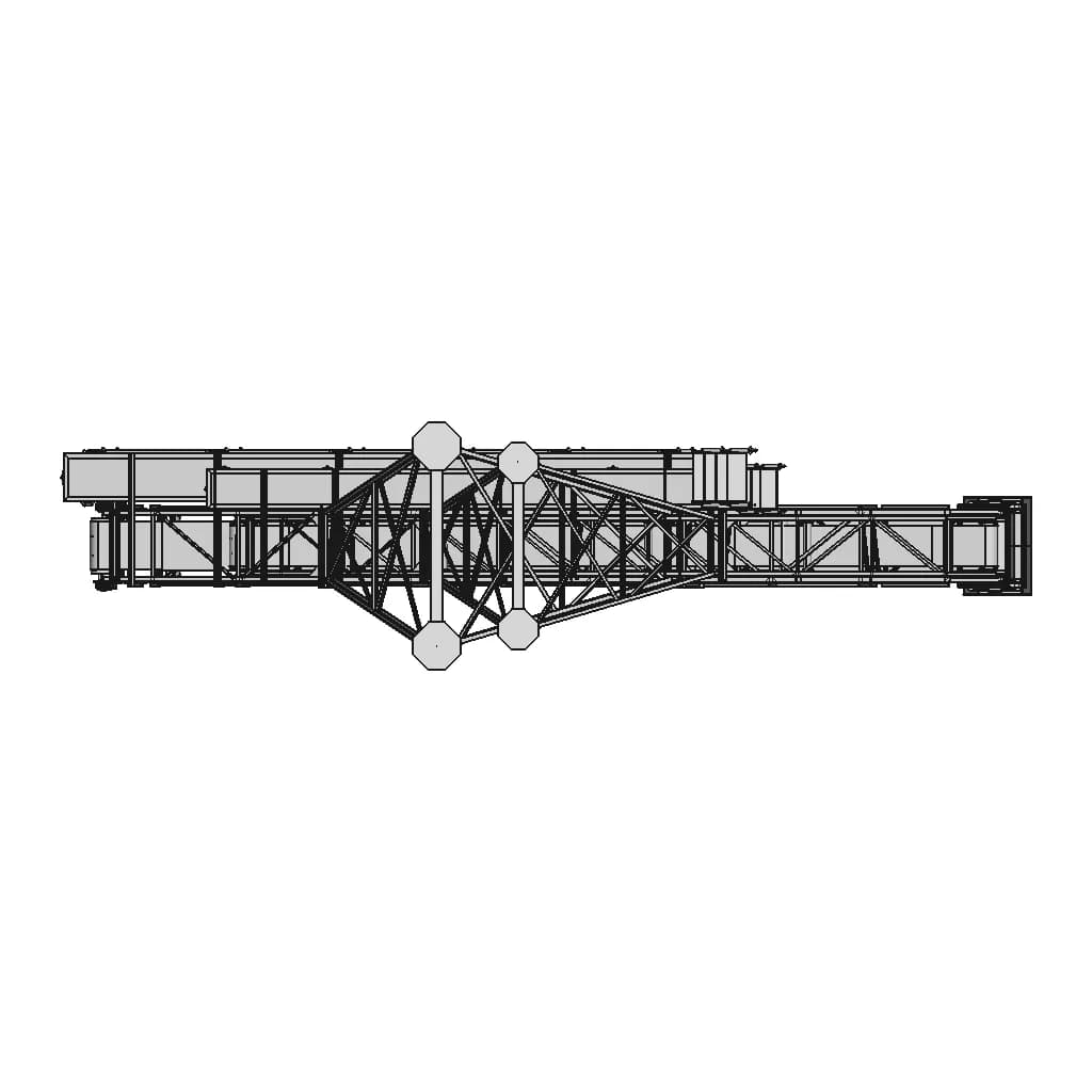 Mine Conveyor | High-Quality CAD Model_90_0_degree_snapshot