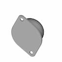 Ball Caster Wheel | High-Quality CAD Model_60_30_degree_snapshot