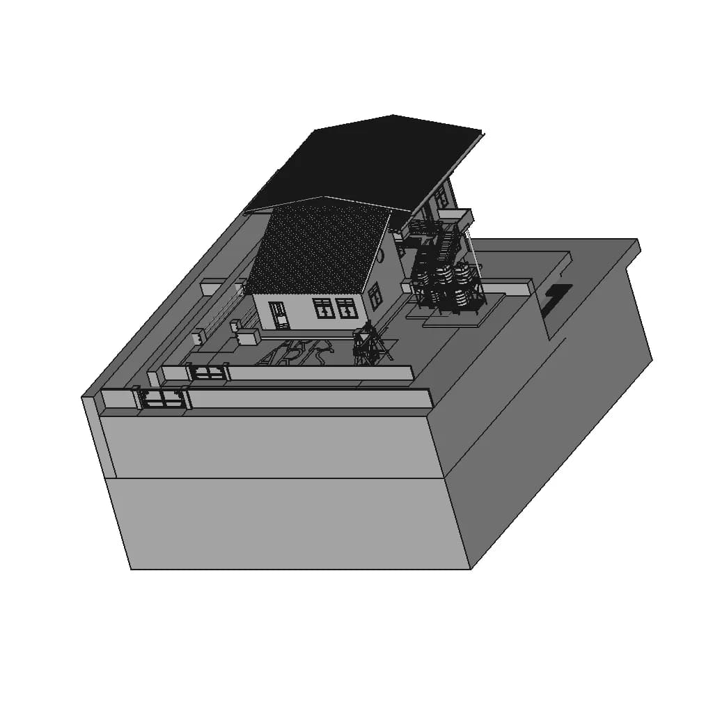House Design | High-Quality CAD Model_60_30_degree_snapshot