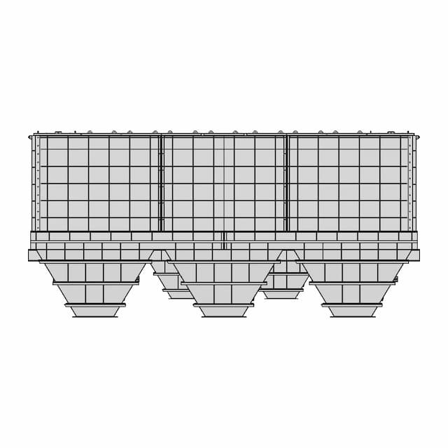 Pebble Crusher Storage Bin - Standard Mechanical Component