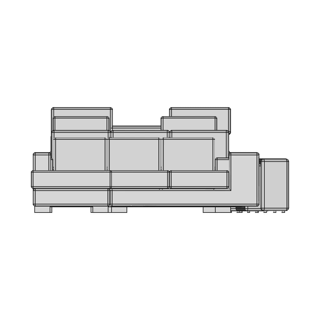 Sofa Melizzano By Poltronesofa - Standard Mechanical Component_90_0_degree_snapshot