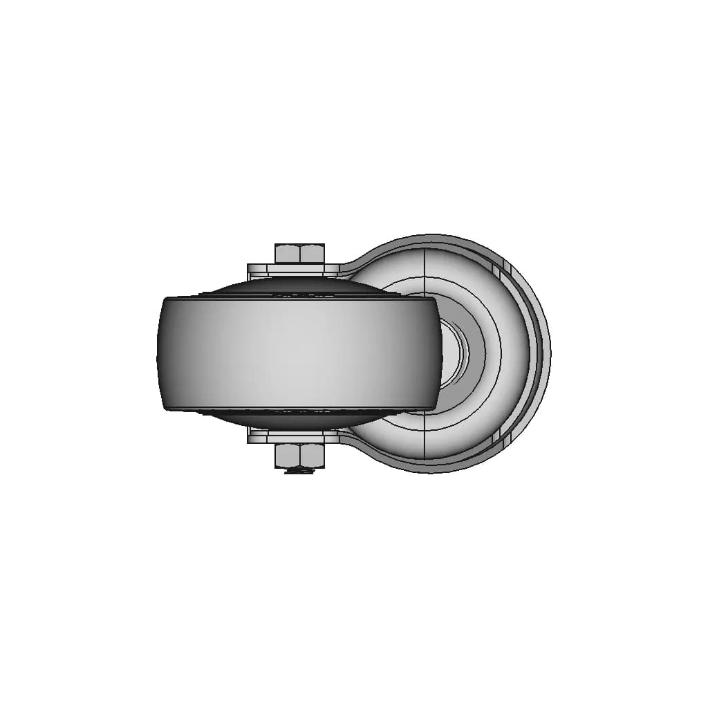 Castor Hod 3 Inch Sts M 1/2 Inch - Downloadable CAD Representation_90_0_degree_snapshot