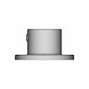 Wall Flange For 1.5 Inch Rail Pipe | 3D Engineering Design File_0_90_degree_snapshot