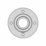 Wall Flange For 1.5 Inch Rail Pipe | 3D Engineering Design File_270_0_degree_snapshot