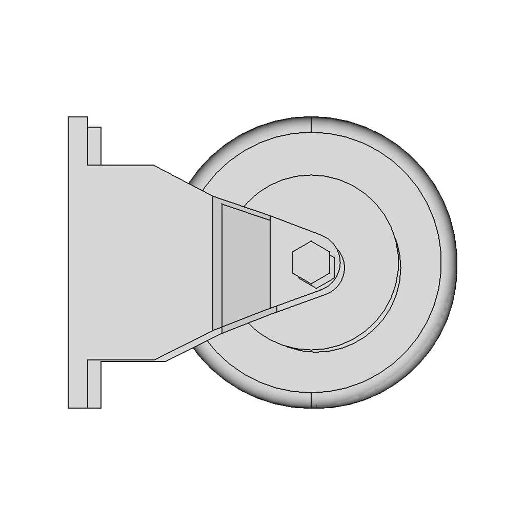 Diy 3Mtr Ladder - Downloadable CAD Representation_0_90_degree_snapshot