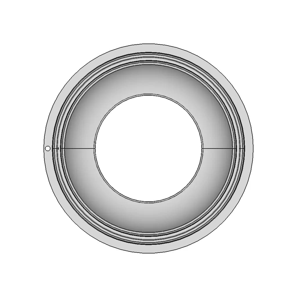 Lid Of Warming-Set For Buffet - Downloadable CAD Representation_90_0_degree_snapshot