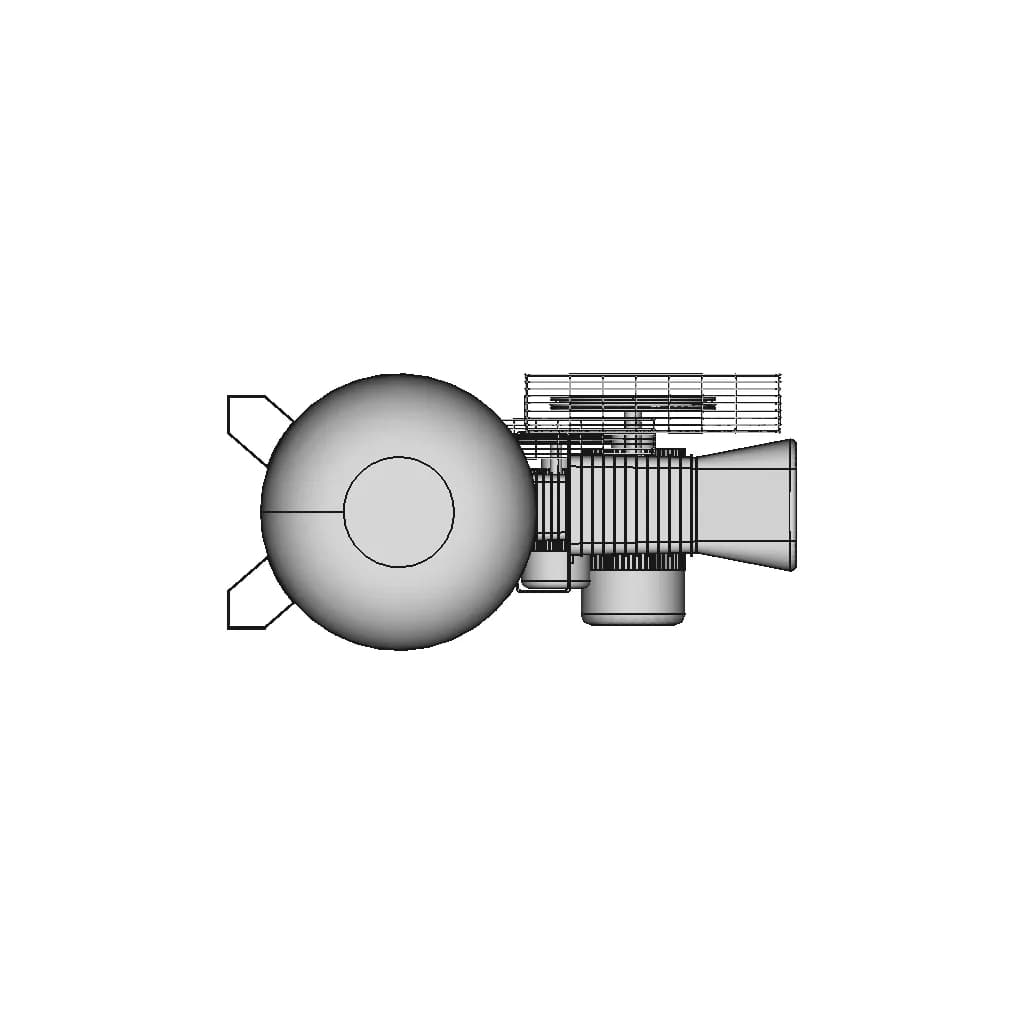 Compressor 4Kw Pse5.5B-270-3 | High-Quality CAD Model_0_270_degree_snapshot
