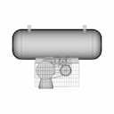 Compressor 4Kw Pse5.5B-270-3 | High-Quality CAD Model_270_0_degree_snapshot