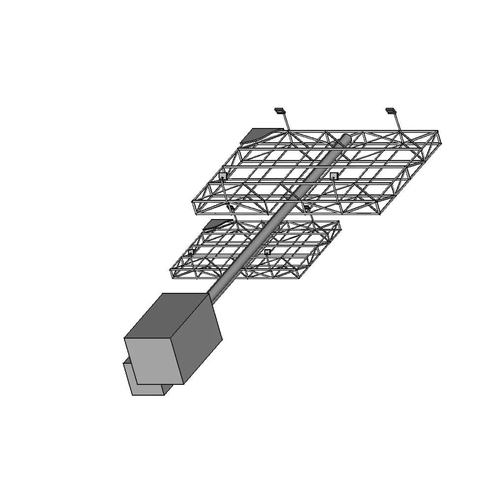 Billboard 4X6M | 3D Engineering Design File_60_30_degree_snapshot