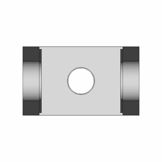 Compact Mounting Bracket With Dual Flange Design | 3D Engineering Design File
