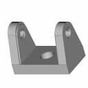 Compact Mounting Bracket With Dual Flange Design | 3D Engineering Design File_60_30_degree_snapshot
