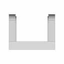 Compact Mounting Bracket With Dual Flange Design | 3D Engineering Design File_90_0_degree_snapshot