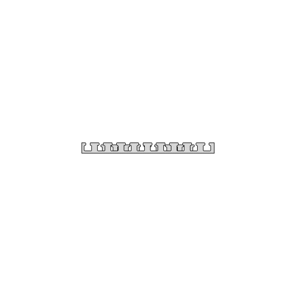 Aluminum Profile 250X20Mm | 3D Engineering Design File_270_0_degree_snapshot